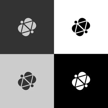 Butterfly Logo Template Illustrazione stock