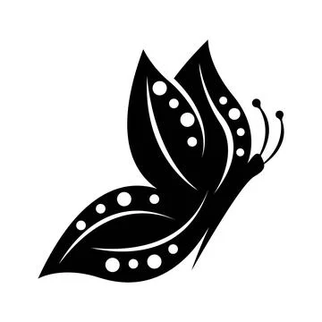 Butterfly logo template vector icon design Stock Illustration