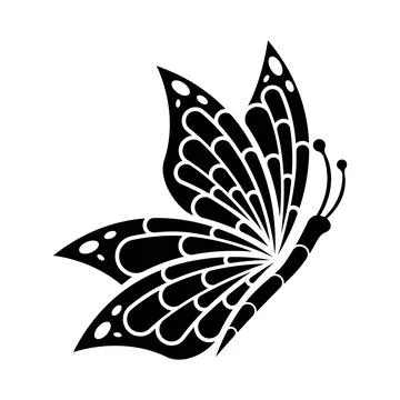 Butterfly logo template vector icon design Stock Illustration
