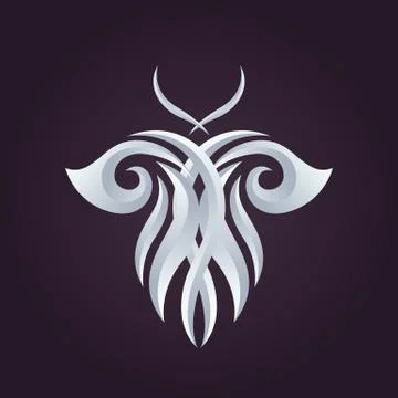 Butterfly logo vector Stock Illustration