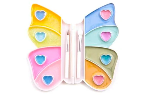 Butterfly make-up Stock Photos