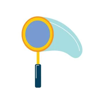 Butterfly net Stock Illustration