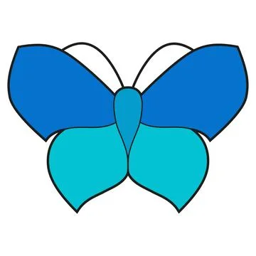 Butterfly or Moth Stock Illustration