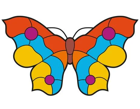 Butterfly or Moth Stock Illustration
