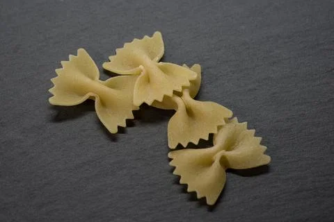 Butterfly pasta Stock Photos