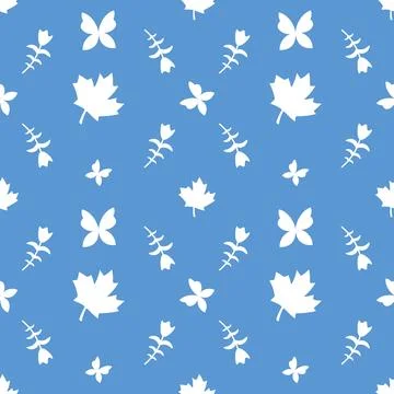 Butterfly pattern Stock Illustration