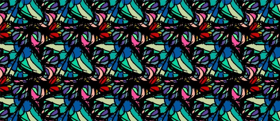 Butterfly pattern vector pattern print Stock Illustration
