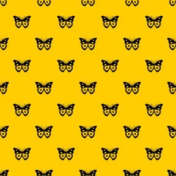 Butterfly pierid pattern vector Illustrazione stock
