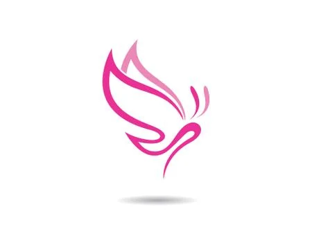 Butterfly vector icon Stock Illustration