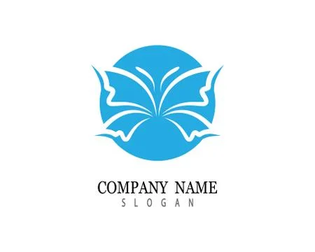 Butterfly vector icon Stock Illustration