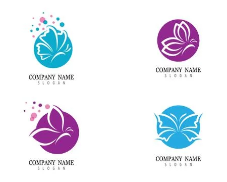 Butterfly vector icon Stock Illustration