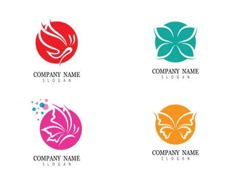 Butterfly vector icon Stock Illustration