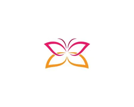 Butterfly vector icon Stock Illustration