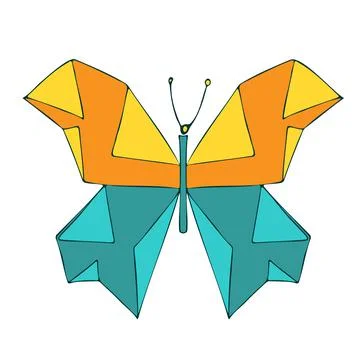Butterfly vector icon Stock Illustration