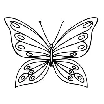 Butterfly vector icon Stock Illustration