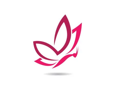 Butterfly vector icon illustration design Stock Illustration