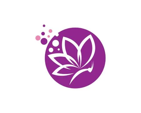 Butterfly vector icon illustration design Stock Illustration
