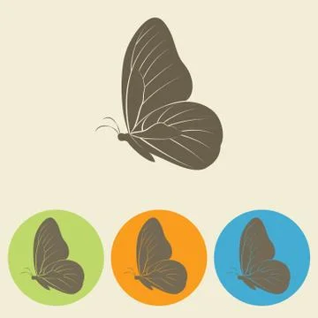 Butterfly vector Stock Illustration