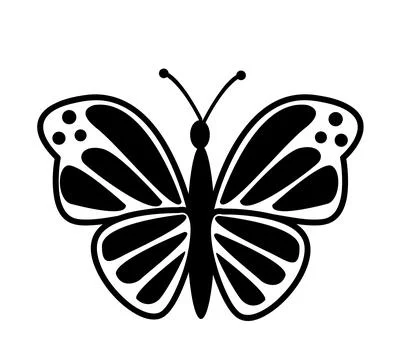 Butterfly. Vector illustration design Stock Illustration