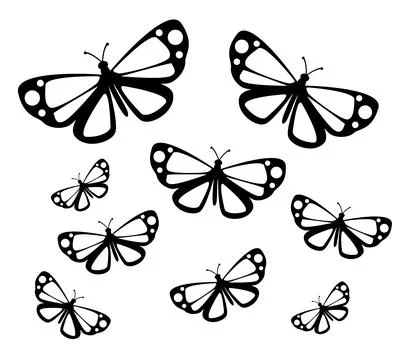 Butterfly. Vector illustration design Stock Illustration