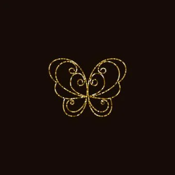 Butterfly vector illustration Stock Illustration