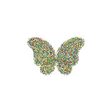 Butterfly vector illustration Stock Illustration