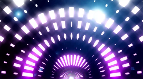 Butterfly winged stage lights 2 스톡 동영상 34459726