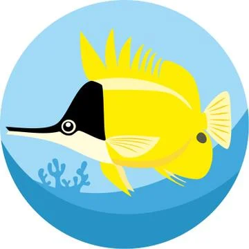 Butterflyfish Stock Illustration
