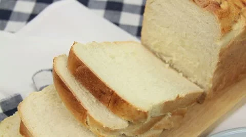 Buttering Bread Stock Footage 8920335