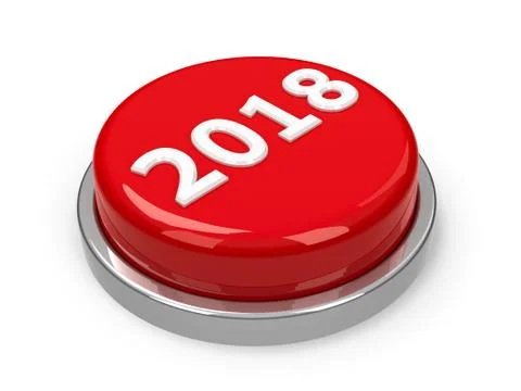 Button 2018 Stock Illustration