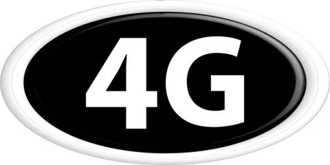 Button 4G Stock Illustration