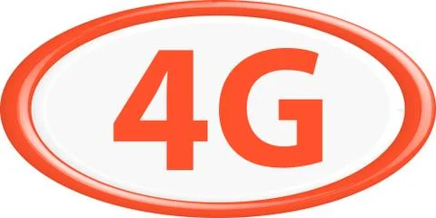 Button 4G Stock Illustration