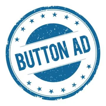 BUTTON AD stamp sign Stock Illustration