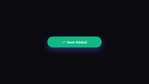 Button Add to Cart Animation for Ecommerce Checkout Success Loading and Con.. Stock Footage 336948477
