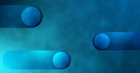 Button background ui ux website design motion graphic technology backdrop. .. Stock Illustration