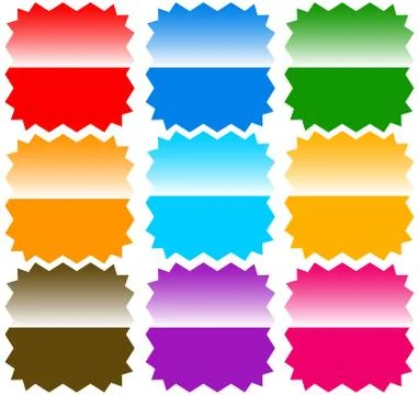 Button / badge / pin / tag / label shapes, elements 스톡 일러스트