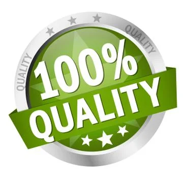 Button with Banner 100% quality Stock Illustration