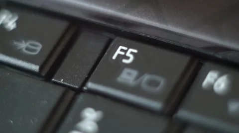 Button Black PC Keyboard Typing Stock Footage 47309728