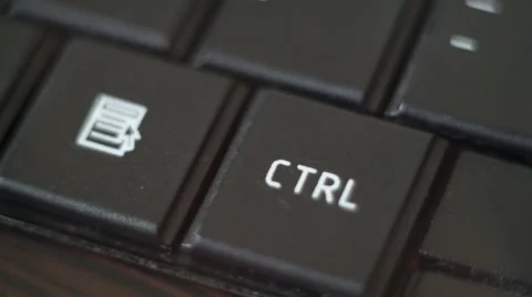 Button Black PC Keyboard Typing Stock Footage 47310063