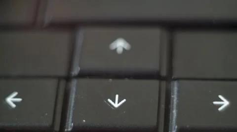 Button Black PC Keyboard Typing Stock Footage 47310064