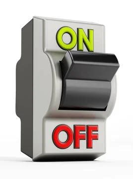 On off button On off button isolated on white background Copyright: xZoona... Stock Photos