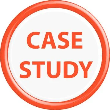 Button case study イラスト素材