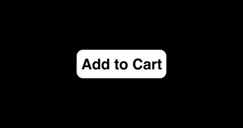 Button Click or press Add to Cart button on transparent background. Click o.. Stock Footage 329377456