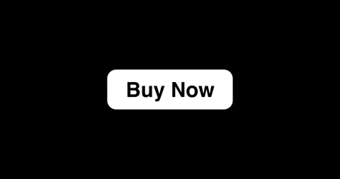 Button Click or press Buy Now button on transparent background. Click on Bu.. Stock Footage 329377343