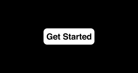 Button Click or press Get Started button on transparent background. Click o.. Stock Footage 329556091