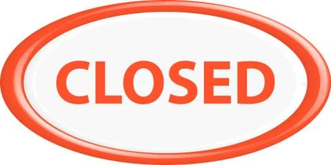 Button closed Stock Illustration