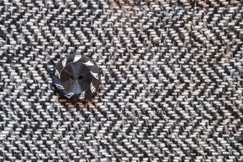 Button on the clothes Stock Photos