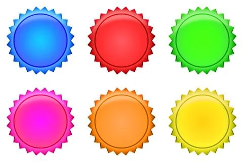 Button collection Stock Illustration