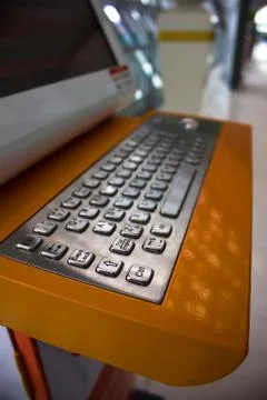 Button computer Stock Photos