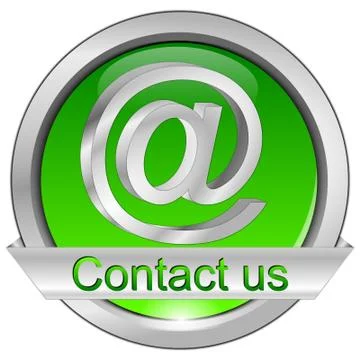 Button contact us Stock Illustration